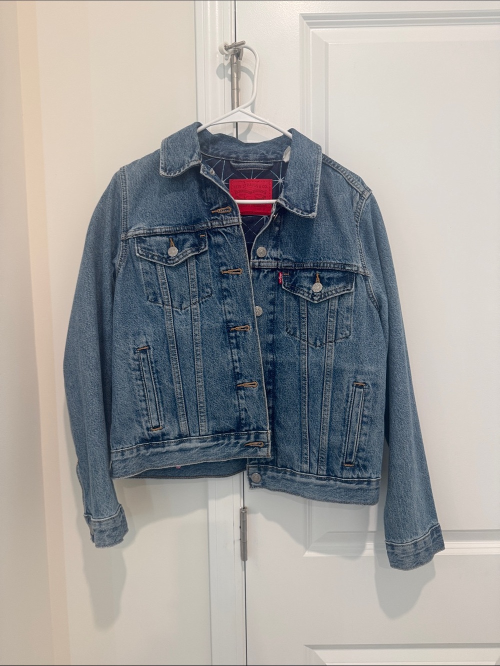 Levi's Blue Vintage-Style Denim Jacket